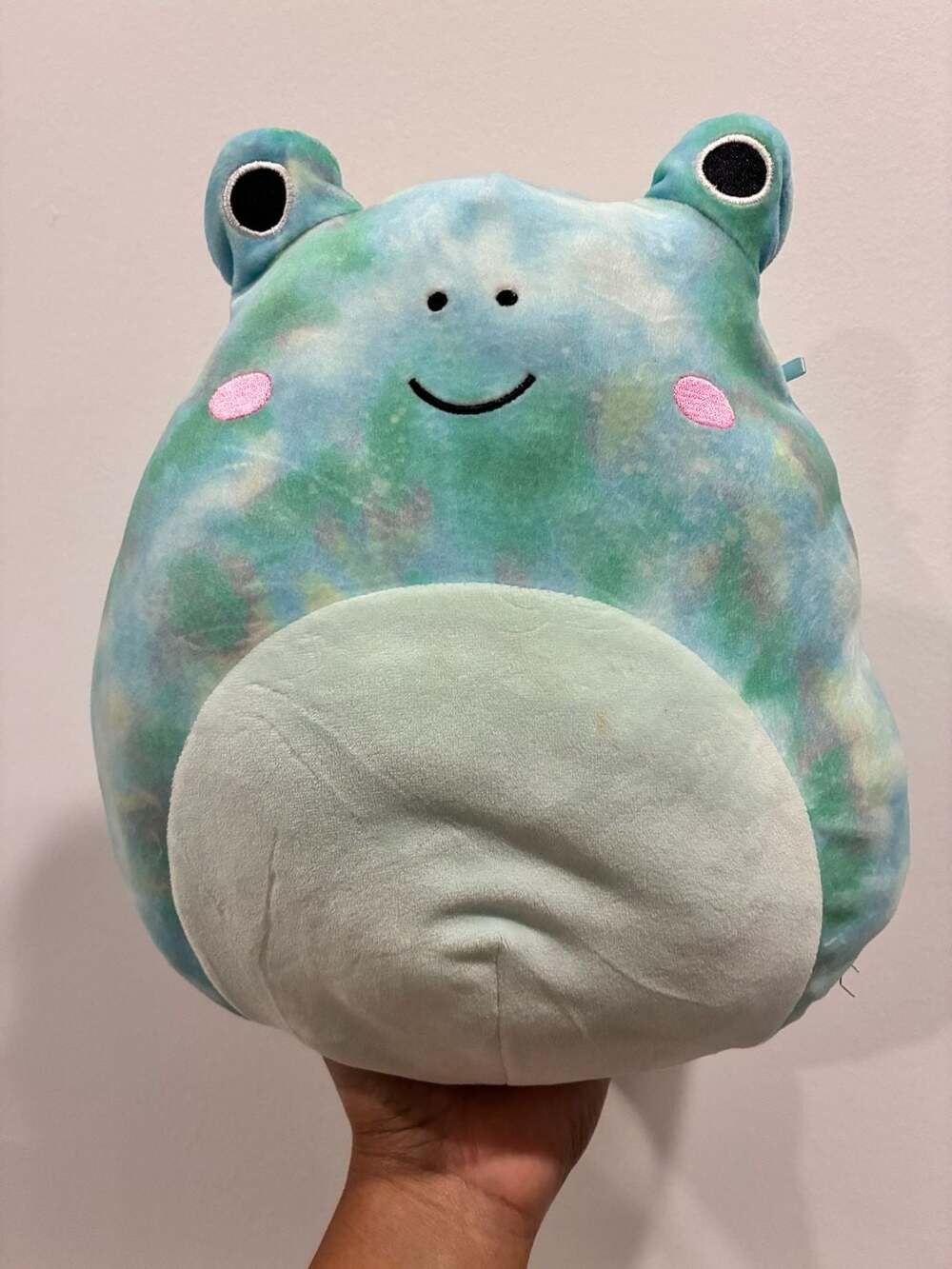 Squishmallows Ferdie The Frog Tie Dye Plush Toy